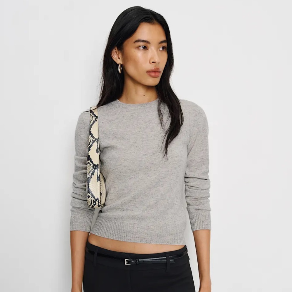 REFORMATION Lian Cashmere Crew Sweater